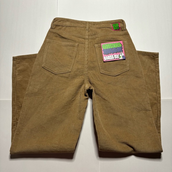 NWT Empyre Tori 90’s Tan Corduroy Skater Pants- size 4 - Picture 8 of 8